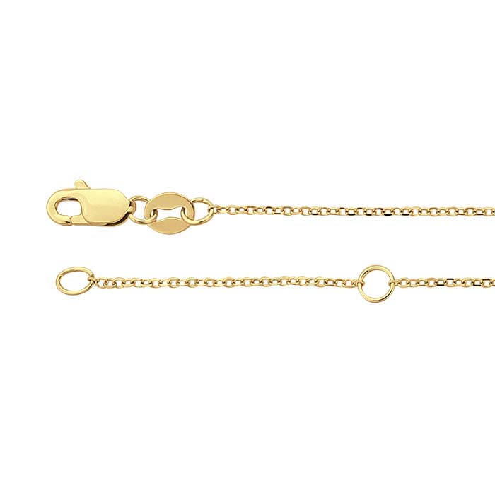 Gold chain, adjustable size