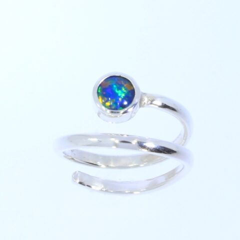 opal-sølv-ring