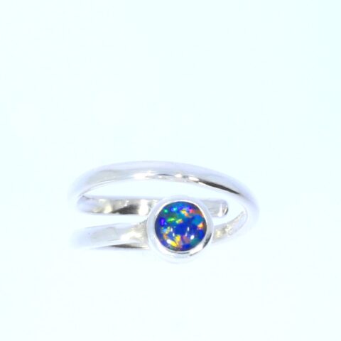 opal-sølv-ring