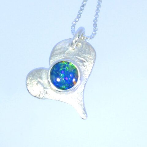 opal- hjerte